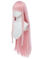 DARLING in the FRANXX Zero Two Code 002 Rosa Cosplay Perücke DARLING in the FRANXX Zero Two Code 002 Rosa Cosplay Perücke