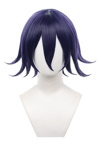 Danganronpa V3 Perruque de Cosplay Kokichi Ouma Couleur Dégradée