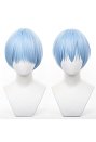 Friren: Beyond Journey's End Himmel Cosplay Wig Short Light Blue Wig
