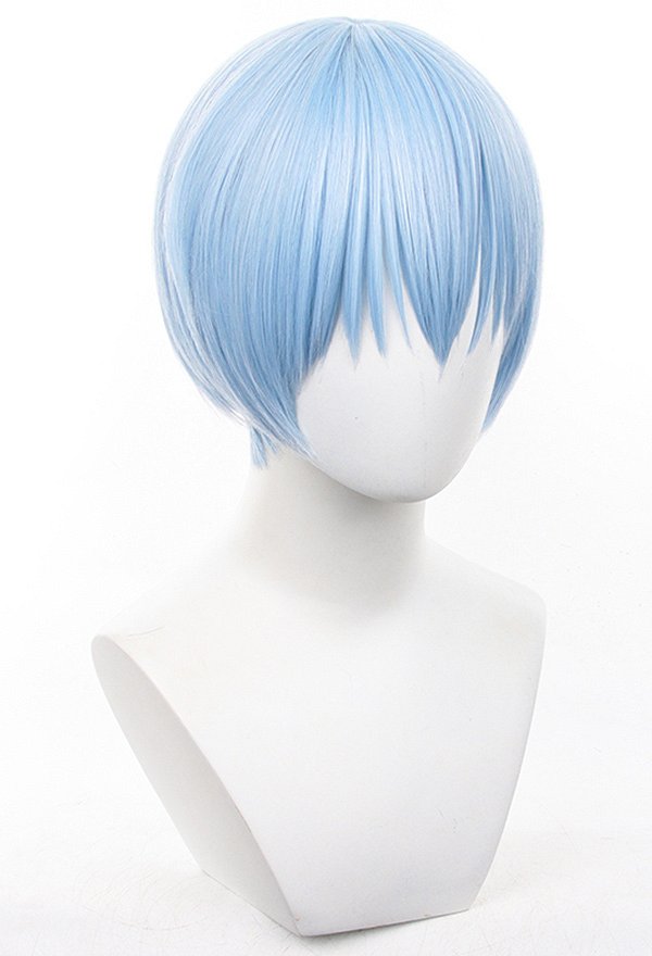 Friren: Beyond Journey's End Himmel Cosplay Wig Short Light Blue Wig