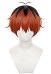 Friren: Beyond Journey's End Stark Cosplay Wig Short Straight Orange Black Wig