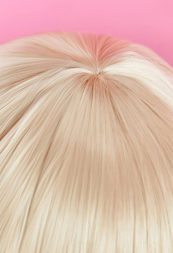 Fate/kaleid liner Prisma Illya Cosplay Wig Beige Blonde Long Wig