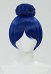 Five Nights at Freddy\'s Ballora Perruque Cosplay Perruque en chignon bleu