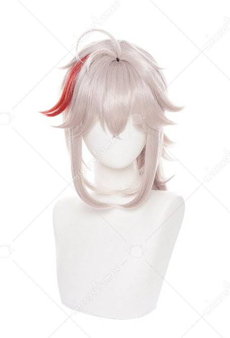 Genshin Impact Kaedehara Kazuha Cosplay Perücke Markieren Haar Cosplay Perücke