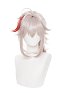 Genshin Impact Kaedehara Kazuha Cosplay Wig Beige Wig with Red Highlights
