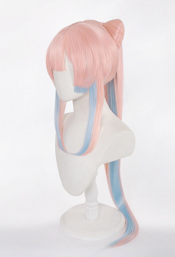 Genshin Impact Sangonomiya Kokomi Cosplay Wig Long Light Pink Wig