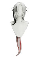 Genshin Impact Fatui Arlecchino Cosplay Perücke Schwarz Weiß Perücke Genshin Impact Fatui Arlecchino Cosplay Perücke Schwarz Weiß Perücke