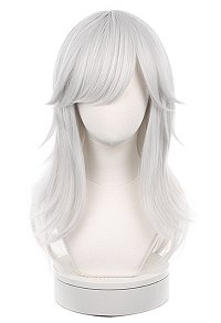 Genshin Impact Cyno Cosplay Wig Long Silver Wig