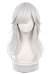 Genshin Impact Cyno Cosplay Wig Long Silver Wig