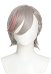 Genshin Impact Perruque de Cosplay Lyney Perruque Courte Gris Orange