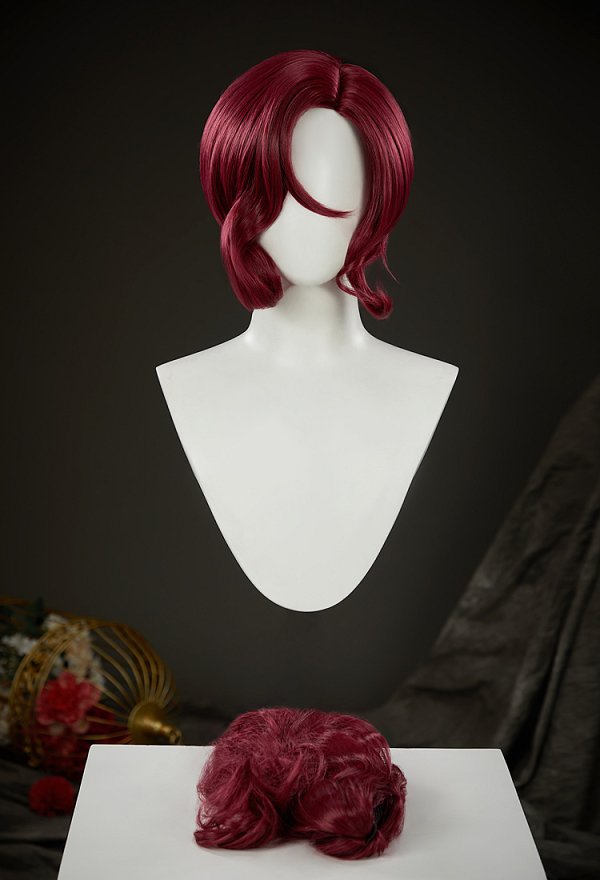 Hercules Meg Cosplay Wig Dark Red Wig