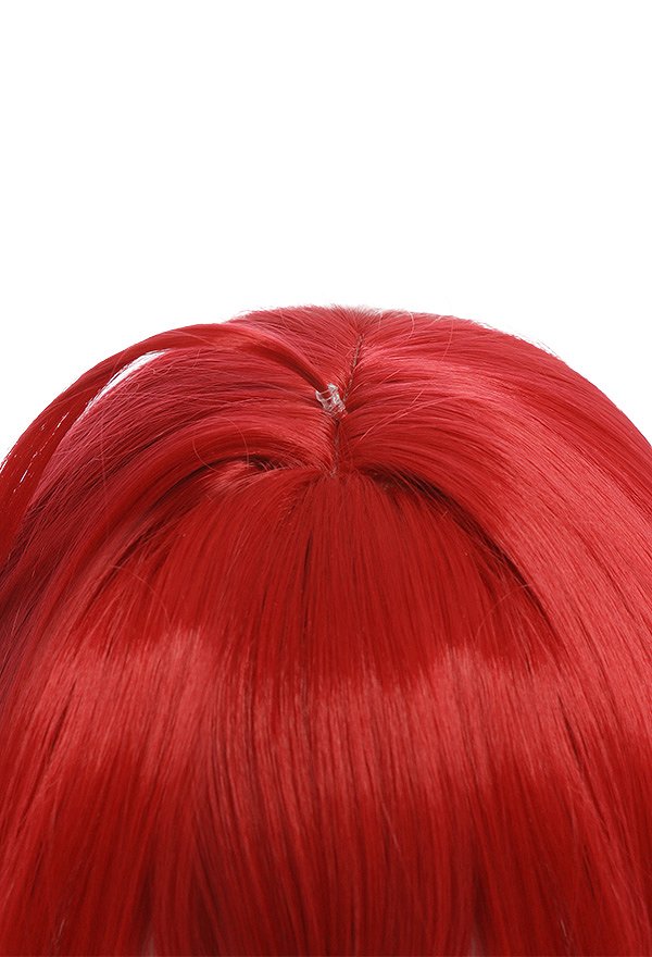 High School DxD Rias Gremory Cosplay Perücke Rot Lange Cosplay Perücke mit Pony