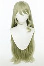 Honkai Impact 3rd Mobius Cosplay Wig Long Curly Light Green Wig