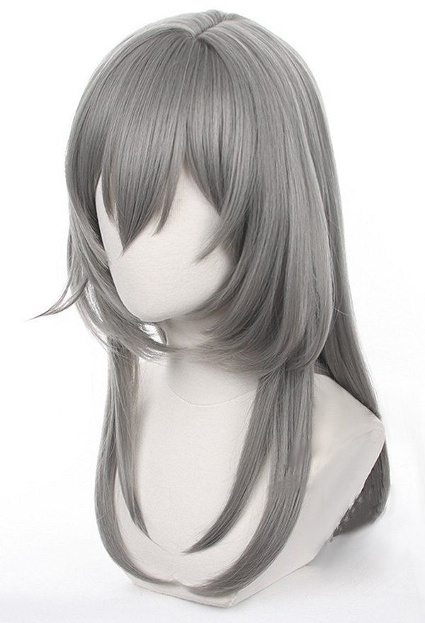Honkai: Star Rail Trailblazer Female Stelle Cosplay Wig Silver Wig