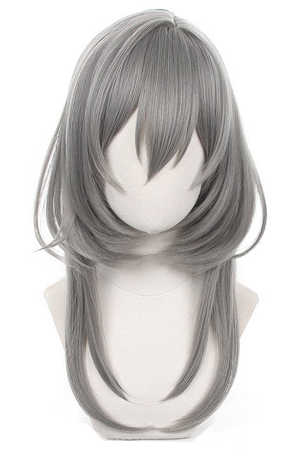 Honkai: Star Rail Trailblazer Female Stelle Cosplay Wig Silver Wig