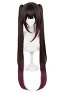 Honkai: Star Rail Sparkle Cosplay Wig Long Straight Brown Red Wig