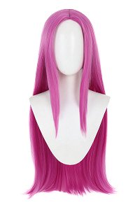 JJBA Stone Ocean Narciso Annasu Long Pink Cosplay Wig