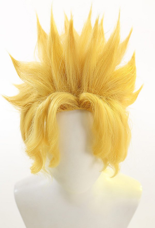 JJBA Perruque de Cosplay Dio Bulando Perruque Blonde