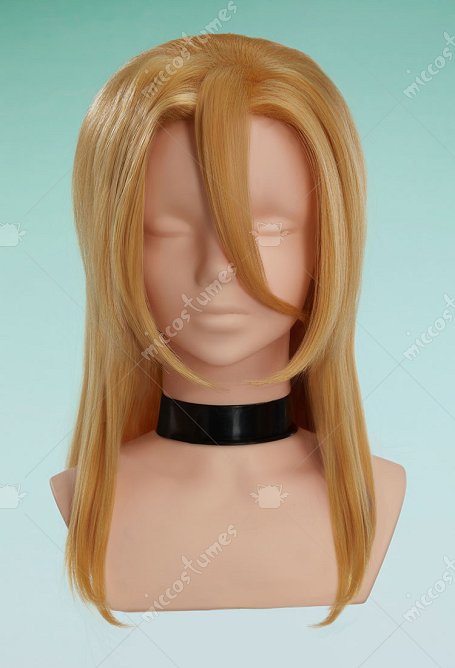 Peluca dorada de cosplay de JJBA 7 SBR Diego Dio Brando