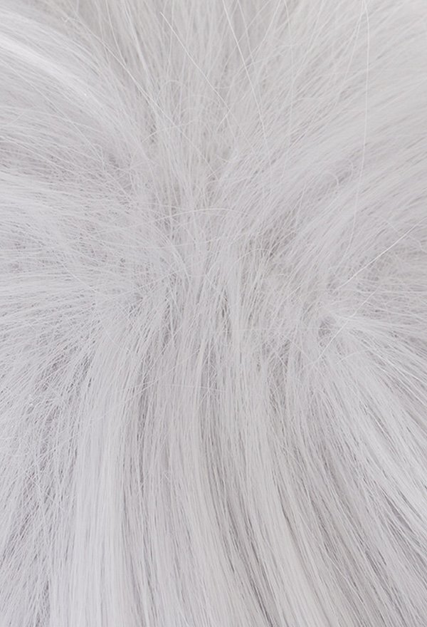 Jujitsu Fight Satoru Cosplay Wig Short Silver Wig