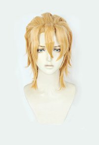 JJBA Golden Wind Panacota Fugo Short Blonde Cosplay Wig