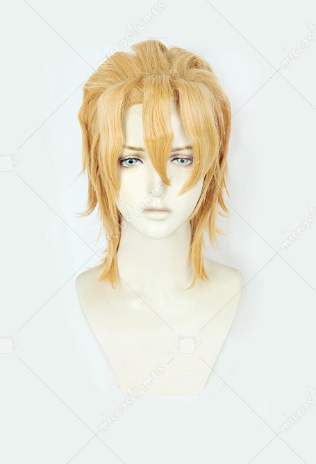 JJBA Golden Wind Panacota Fugo Short Blonde Cosplay Wig