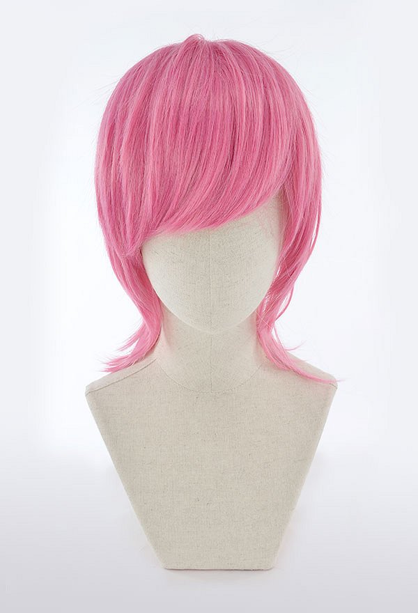 JJBA Golden Wind Trishi Short Pink Cosplay Wig