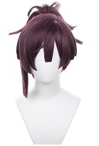 Hell: Jigokuraku Perruque de Cosplay Yuzuriha Perruque Queue de Cheval à Clip Tigré avec Frange Hell: Jigokuraku Perruque de Cosplay Yuzuriha Perruque Queue de Cheval à Clip Tigré avec Frange