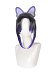 KNY Insect Pillar Butterfly Insect Demon Slaying Crops Steigung Lila Schwarz Cosplay Perücke