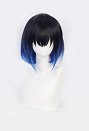 KNY Beast Boar Cosplay Wig Black Blue Gradient Wig