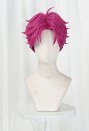 Kpop Slayers The Boys Cosplay Wig Rose Red Short Wig Raspberry Color Wig