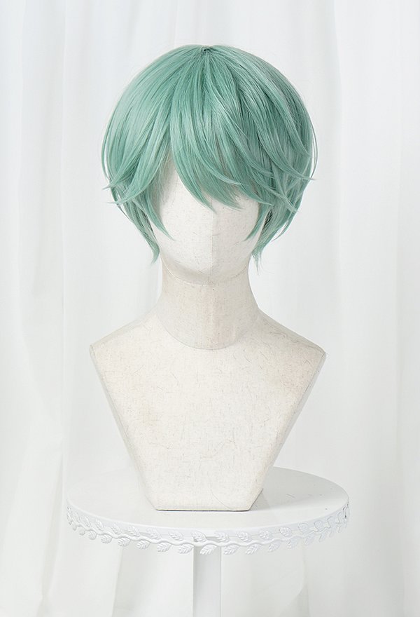 K-POP: Cazadoras de Demonios Los Chicos Saja Baby Saja Cosplay Peluca corta verde