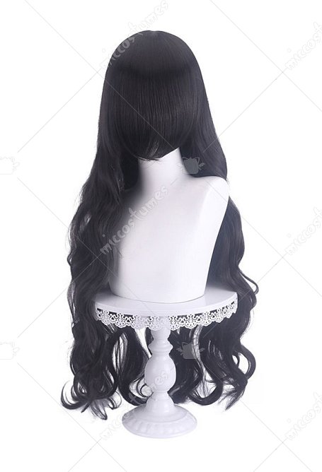 Kim Possible Shego Cosplay Wig