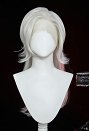 Love and deepspace Sylus Cosplay Wig Silver Long Lace Wig