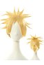 LOL Cosplay Battle Academia Ezreal Cosplay Wig Short Gold Wig