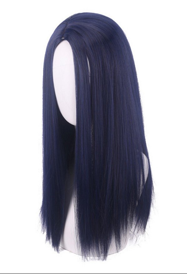 LOL Arcane Caitlyn Kiramman Cosplay Wig Black Blue Wig