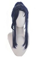 LOL Perruque de Cosplay Arcane Caitlyn Kiramman Longue Violet Wig LOL Perruque de Cosplay Arcane Caitlyn Kiramman Longue Violet Wig