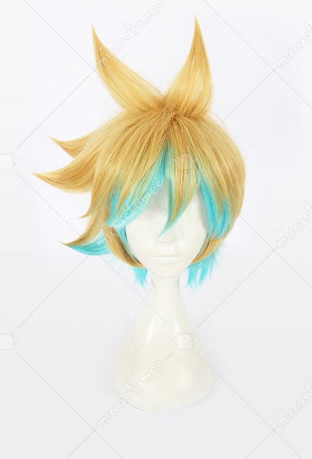 LOL Ezreal Cosplay Wig