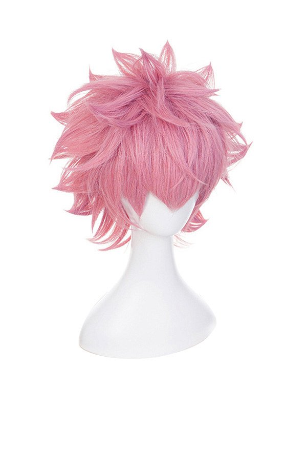 MHA Mina Pink Cosplay peluca