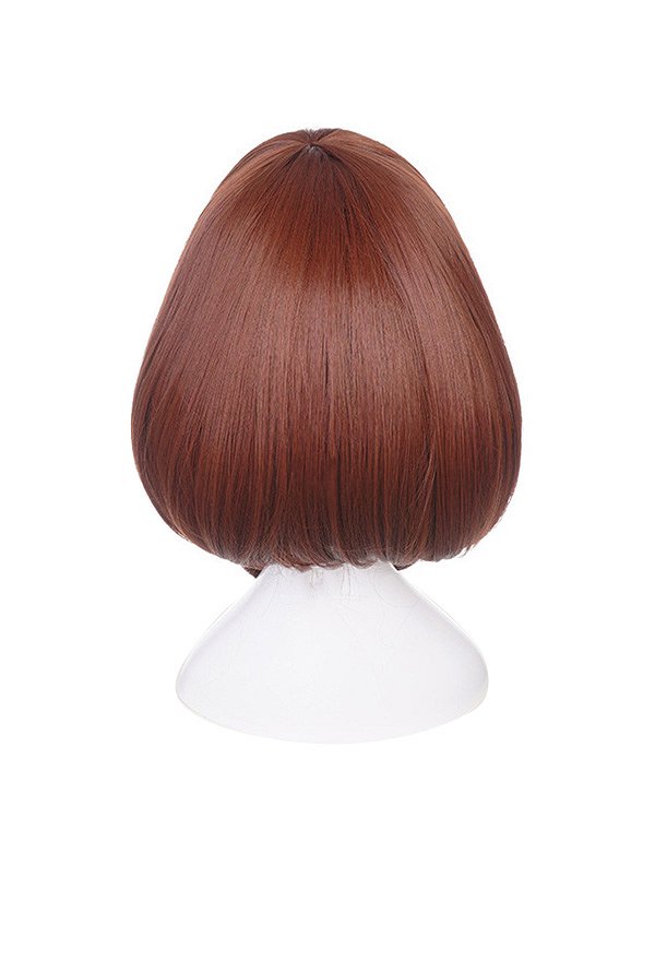 MHA Ochako Uraraka Maroon Cosplay Wig