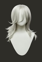 Rival Girl Sue Storm Perruque Cosplay Perruque longue gris argenté Rival Girl Sue Storm Perruque Cosplay Perruque longue gris argenté
