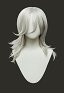 Rival Girl Sue Storm Cosplay Peluca Gris Plateada Peluca Larga