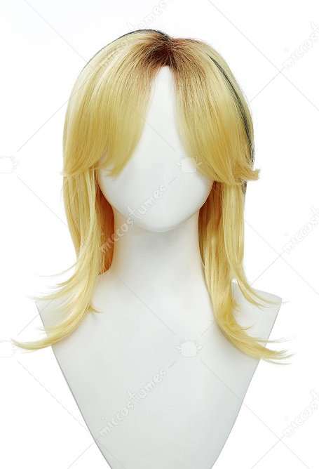 Rival Girl Sue Storm Perruque Cosplay Perruque Blonde