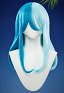 Rival Girl Luna Snow Cool Summer Skin Cosplay Perücke Blaue Farbblock Perücke