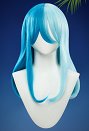 Rival Girl Luna Snow Cool Summer Skin Cosplay Peluca Azul Peluca de color bloqueado