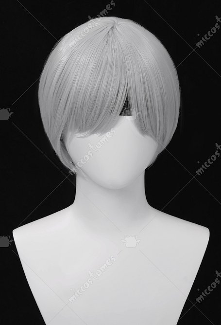 NierR YoRHa No.9 Type S Cosplay Peluca