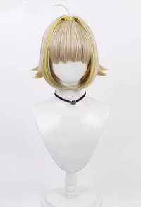 Goddess of Victory: Nikke Elegg Cosplay Wig Golden Short Wig
