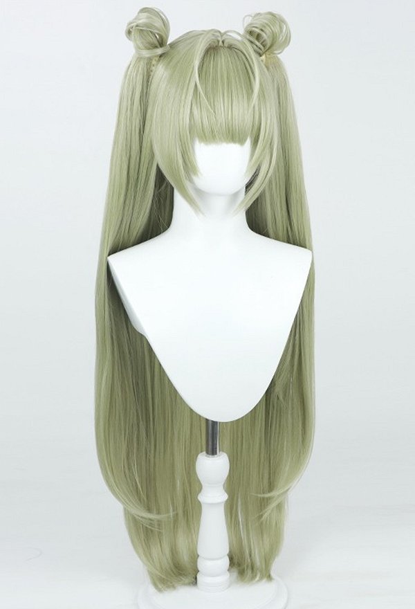 Goddess of Victory: Nikke Soda Cosplay Wig Long Straight Green Wig