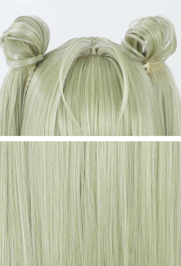 Goddess of Victory: Nikke Soda Cosplay Wig Long Straight Green Wig