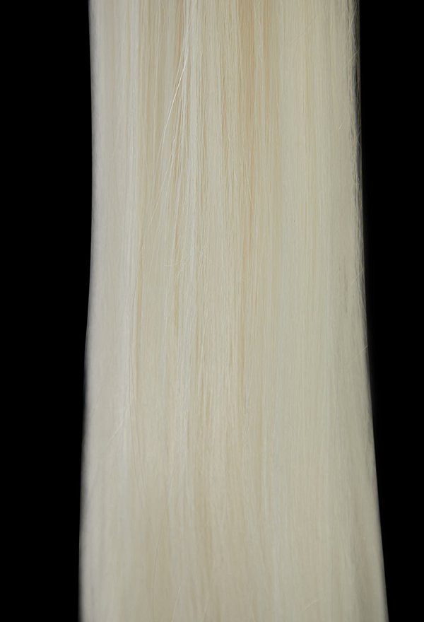 Diosa de la Victoria Peluca de cosplay Nikke Blanc Peluca beige con doble coleta larga
